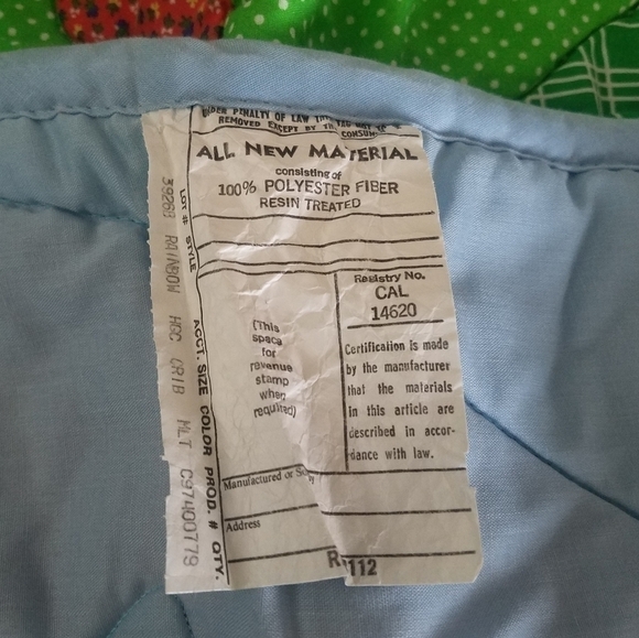 Vintage Farm Children Girl Boy Apple Tree Rainbow Nursery Quilted Wall Hanging - Picture 3 of 5